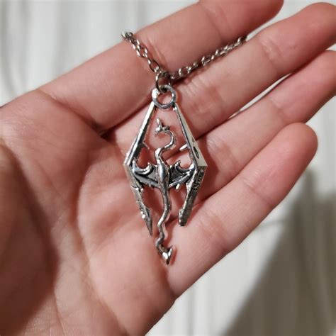 skyrim necklace great  cool skater  geeky depop
