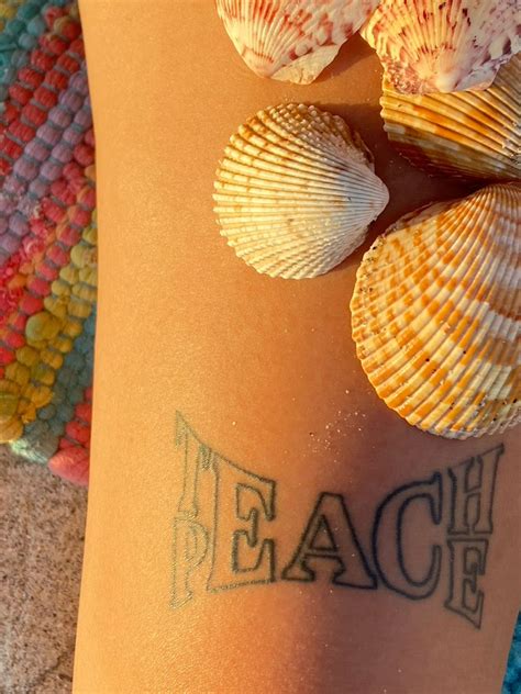 peace tattoo simple 1
