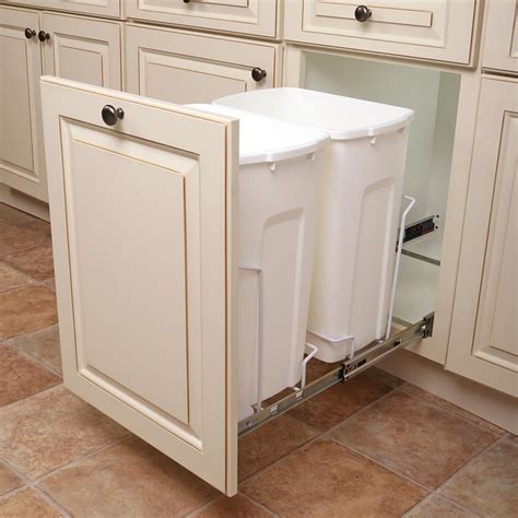 Kitchen Cabinet Trash Can Pull Out | Cabinets Matttroy