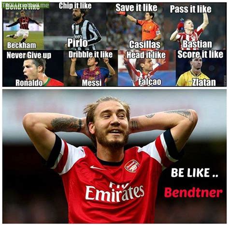 Lord Bendtner has it all | Troll Football