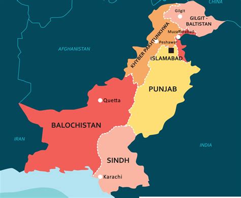 map  pakistan