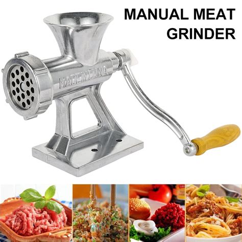 Willstar Household Portable Single Function Hand-cranked Meat Grinder ...