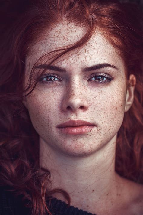 C* by PortraitsBySam / 500px | Beautiful freckles, Beautiful red hair