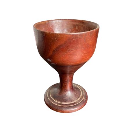 wooden goblet