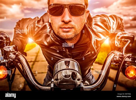 Motorcycle biker hi-res stock photography and images - Alamy