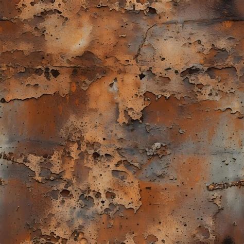 Premium AI Image | Rust Texture
