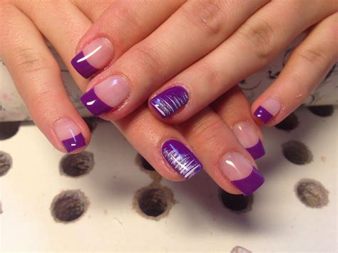 Violet | Nails, Purple nails, Makeup nails