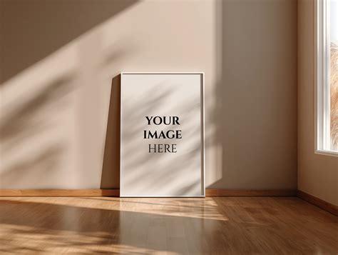 modern neutral frame mockup graphic  awrsmdesign creative fabrica