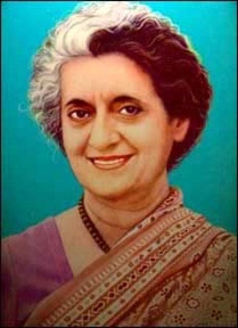 Indira Gandhi biography. Prime Minister of India, daughter of J. Nehru