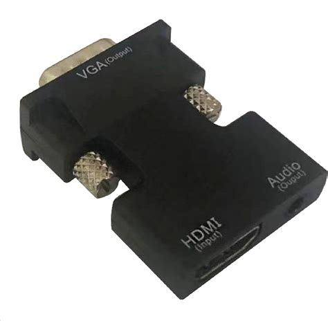 DYSYXD HDMI to VGA Adapter with 3.5mm Jack for Computer, India | Ubuy