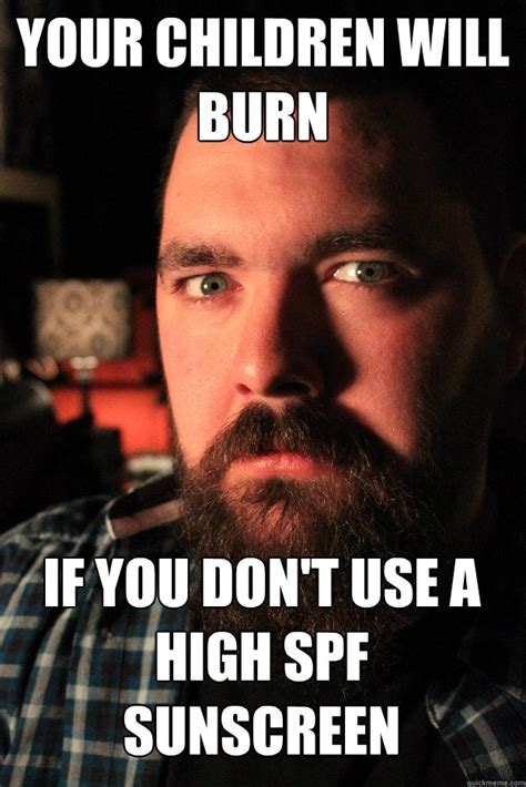 children  burn   dont   high spf sunscreen misc