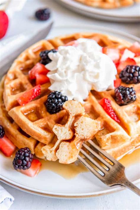 belgian waffles recipe  cookie rookie
