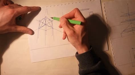 Как рисовать эллипс в разных плоскостях - YouTube