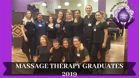 MASSAGE THERAPY GRADUATES 2019 – Orlando School of Therapeutic Massage & Yoga