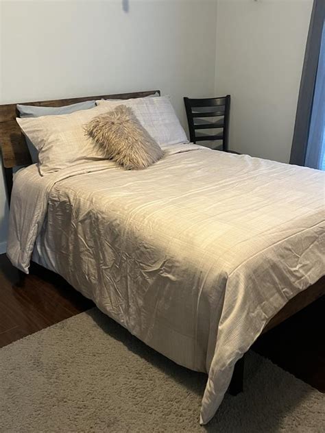 calvin klein textural rib cotton sateen  piece comforter set queen