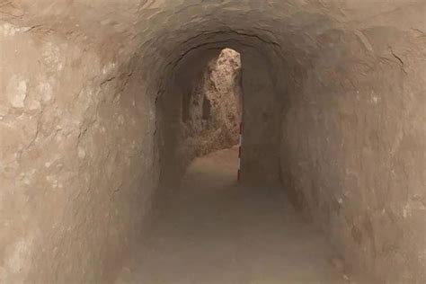 Secret underground tunnels discovered in ruins of 4,300-year-old ...