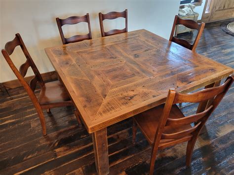 square ghostwood archer dining table whf jerome