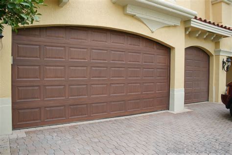 Metal Garage Doors Wood Look Like