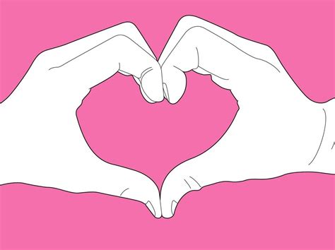 Сердце из пальцев - фото и картинки: 64 штук