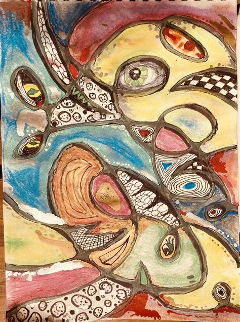 New NG work. : r/ArtTherapy