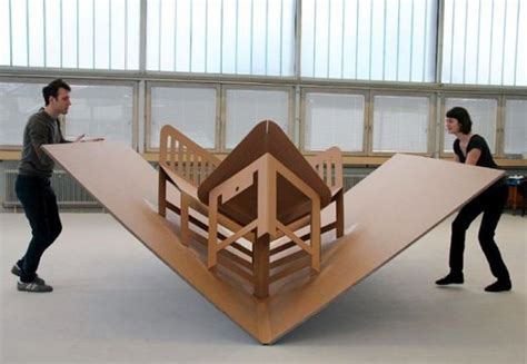 Make use of cardboard furniture for the love of flexible interiors ...
