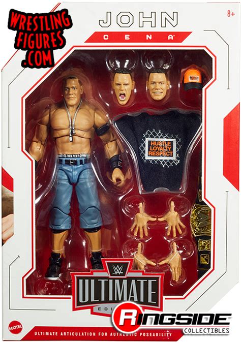 John Cena - WWE Ultimate Edition 5 Toy Wrestling Action Figures by Mattel!