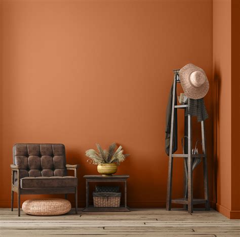 orange paint colors   vibrant home