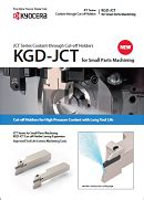 KGD-JCT for Small Parts Machining | Cutting Tools | KYOCERA Asia Pacific