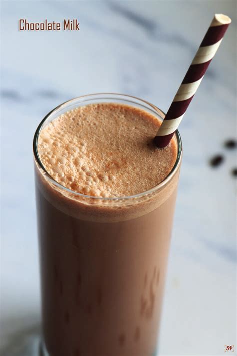 Chocolate Milk Recipe - Sharmis Passions