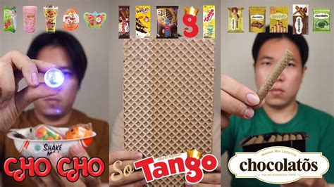 kompilasi makan  cho cho tango  chocolatos youtube