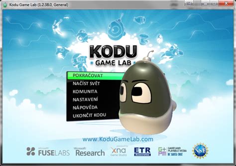 Kodu Game Lab | Buchtič web - češtiny do programů a her