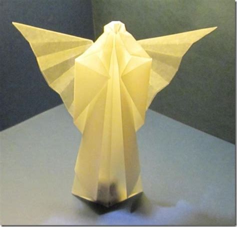 angel origami - Google Search | Origami, Old things, Paper