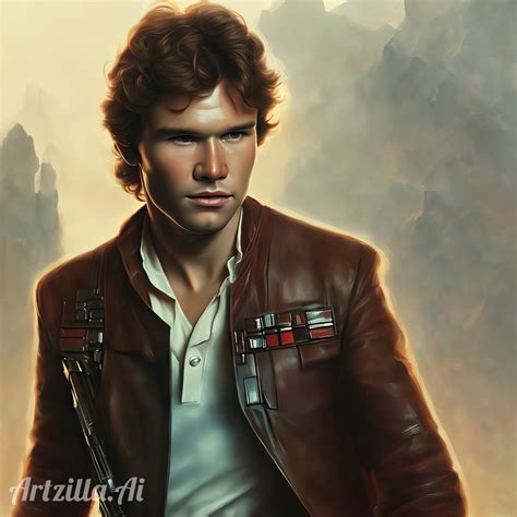 ArtStation - A Young Han Solo - Star Wars Character