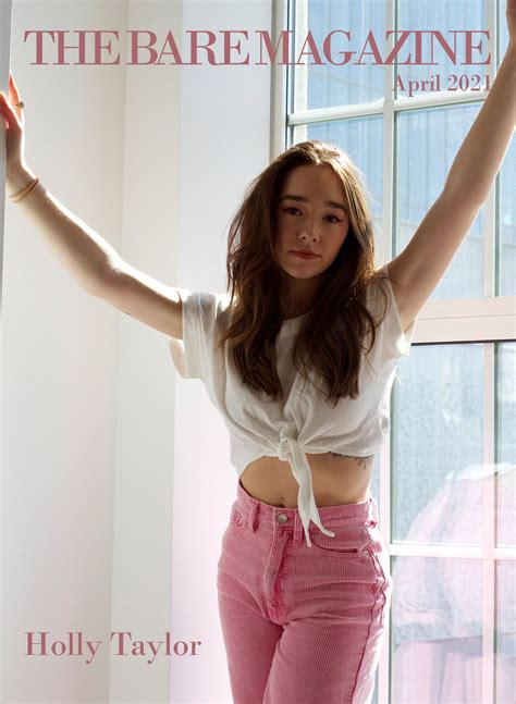 Holly Taylor - The Bare Magazine April 2021 (more photos) • CelebMafia