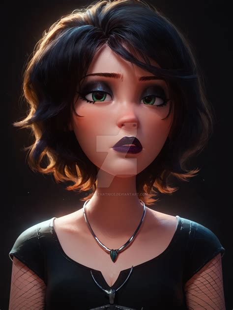 Goth - Aunt Cass by AIntThatNice on DeviantArt