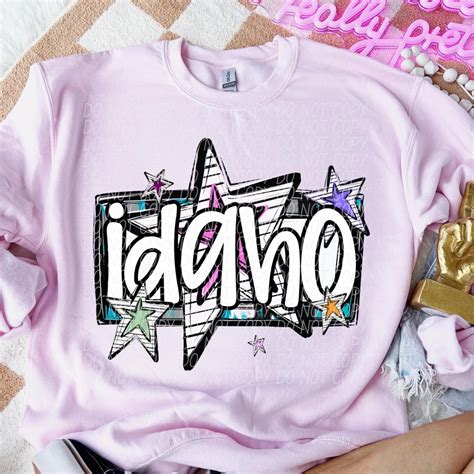 Idaho stars (CITY) 85405 DTF transfer – Mud & Grace Transfers