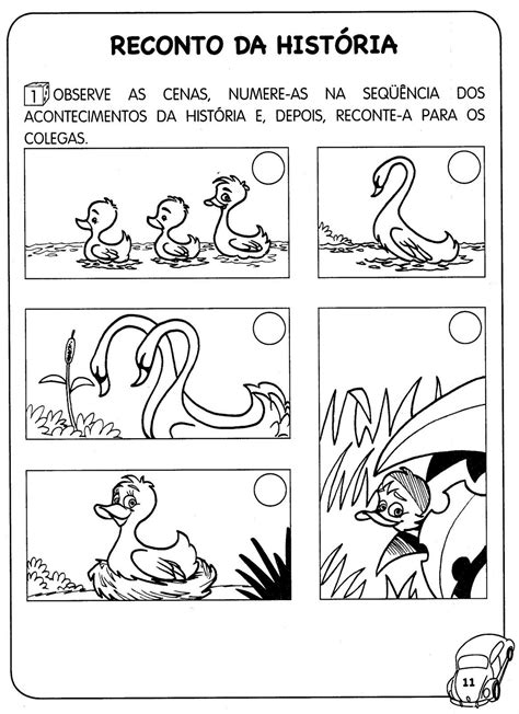 O Patinho Feio Atividades