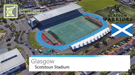 scotstoun stadium glasgow warriors google earth  youtube