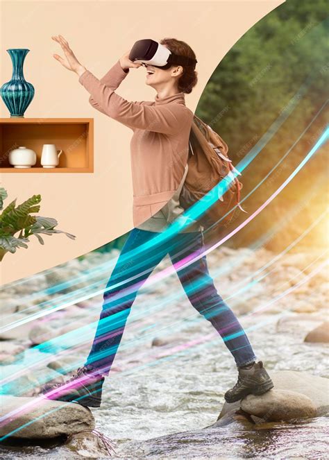 Premium Photo | Immersive workout collage