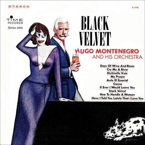 The Vinyl Cloak: Hugo Montenegro and His Orchestra Black Velvet [1965]