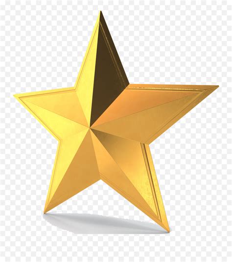 Download 3d Gold Star Hq Png Image - Transparent 3d Star Png Emoji,Gold ...