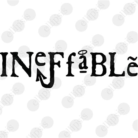Ineffable Decal | Etsy
