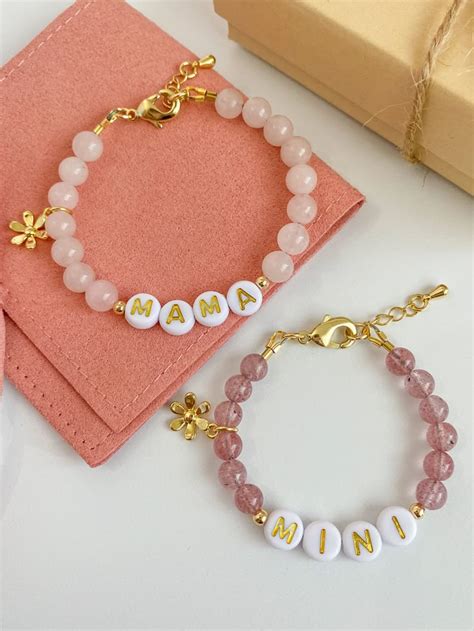 Mama Bracelet, Matching Bracelets, Mommy and Me, Mommy and Me Jewelry ...