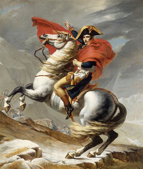 Napoleon Bonaparte on Horseback Painting by War Is Hell Store - Fine Art America