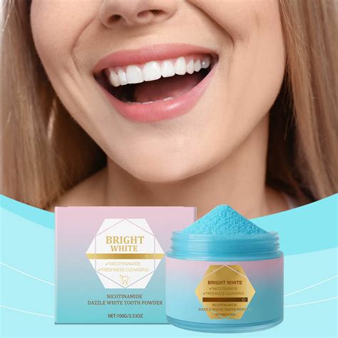 2025 New Nicotinamide Teeth Whitening Powder,Nicotinamide Dazzling
