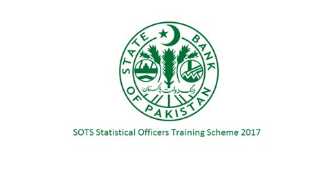 sbp state bank  pakistan sots statistical officers training scheme
