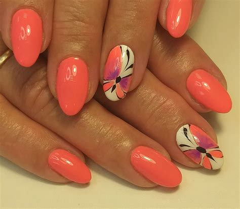 Бабочка | Nail designs, Nails, Summer nails