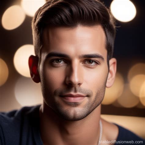 male  improvement coach ohads profile picture stable diffusion