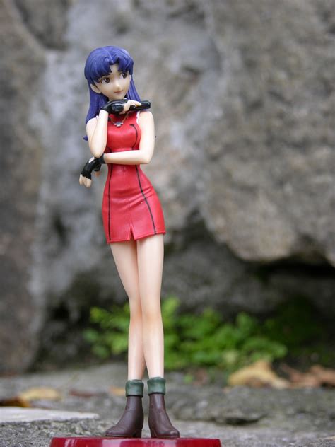 evangelion portraits  katsuragi misato  anime shelf