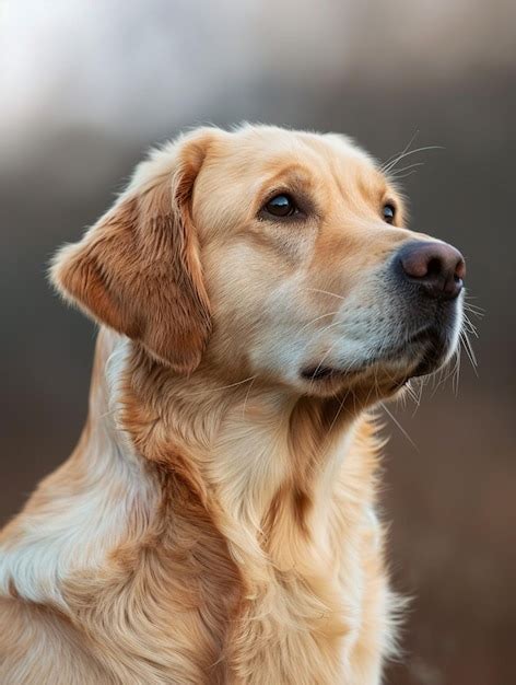 Golden Retriever Portrait Loyal and Majestic Dog | Premium AI-generated ...